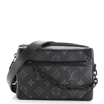 Louis Vuitton Soft Trunk Bag Monogram Eclipse Canvas Mini