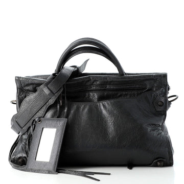 Balenciaga Mute City Giant Studs Bag Leather Medium
