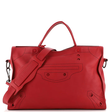 Balenciaga Blackout City Bag Leather Medium