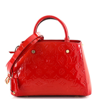 Louis Vuitton Montaigne Handbag Monogram Vernis BB