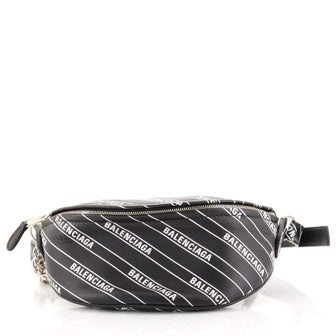 Balenciaga Souvenir Belt Bag Printed Leather XXS