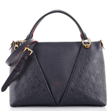 Louis Vuitton V Tote Monogram Empreinte Leather MM