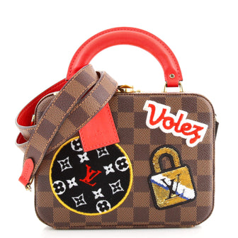 Louis Vuitton Stories Box Bag Limited Edition Patches Damier