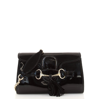 Gucci Emily Chain Flap Bag Patent Small