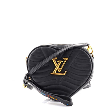 Louis Vuitton New Wave Heart Crossbody Bag Quilted Leather