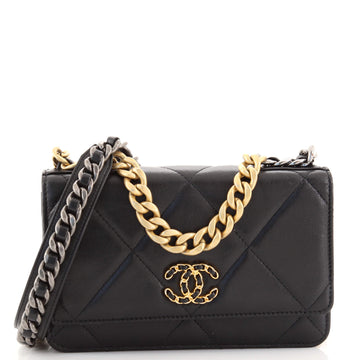 Chanel 19 Wallet on Chain Quilted Lambskin