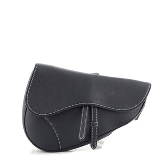 Christian Dior Saddle Crossbody Bag Leather