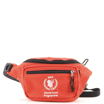 Balenciaga World Food Programme Waist Bag Embroidered Nylon