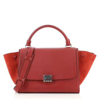 Celine Trapeze Bag Leather Small