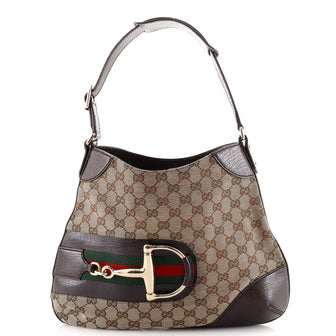 Gucci Hasler Hobo GG Canvas