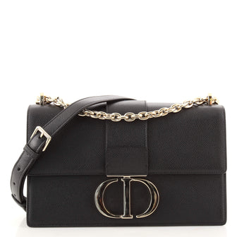 Christian Dior 30 Montaigne Chain Flap Bag Leather