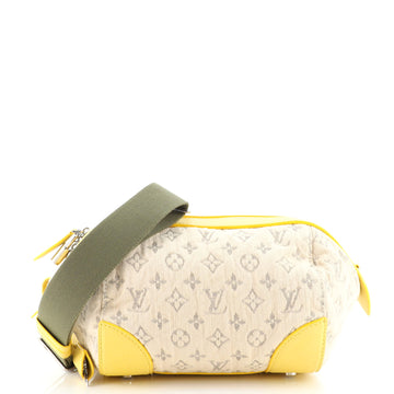 Louis Vuitton Pochette Round Monogram Denim