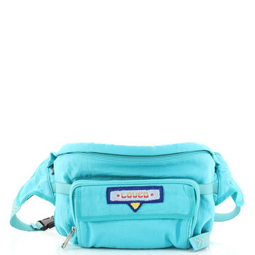 Gucci 80s Patch Convertible Belt Bag Nylon