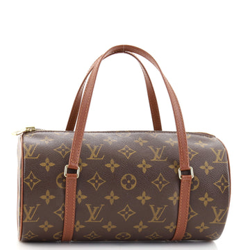 Louis Vuitton Papillon Handbag Monogram Canvas 26