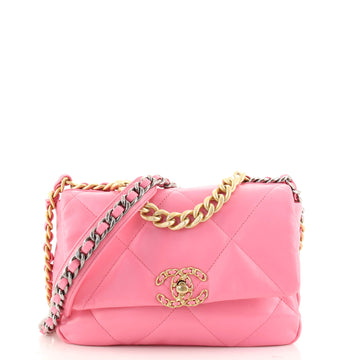 Chanel 19 Flap Bag Quilted Lambskin Medium
