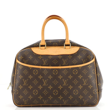 Louis Vuitton Deauville Handbag Monogram Canvas