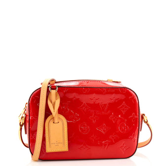 Louis Vuitton Santa Monica Crossbody Bag Monogram Vernis