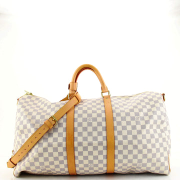 Louis Vuitton Keepall Bandouliere Bag Damier 55