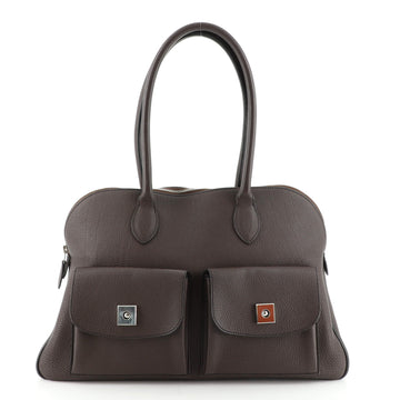 Hermes Caravas Handbag Leather 43