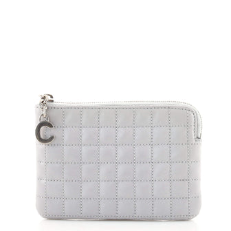 Celine C Charm Pouch Quilted Leather Small