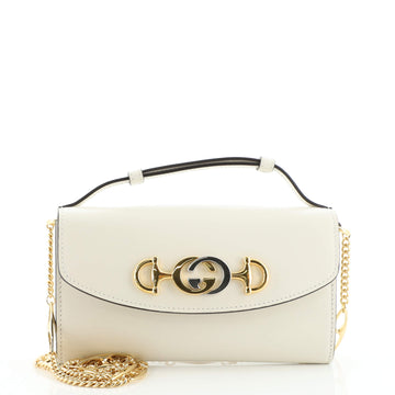 Gucci Zumi Shoulder Bag Leather Mini