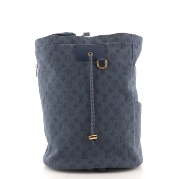Louis Vuitton Chalk Backpack Monogram Denim