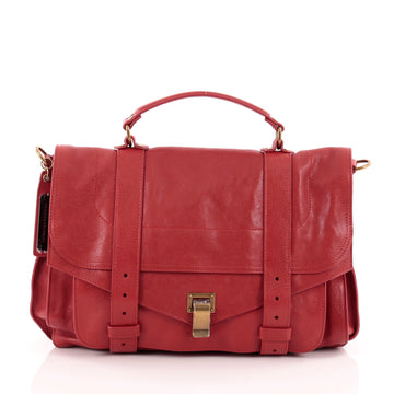 Proenza Schouler PS1 Satchel Leather Large