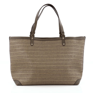 Gucci Craft Tote Woven Raffia Large