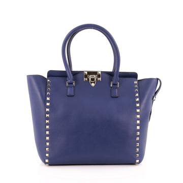 Valentino Rockstud Tote Rigid Leather Medium
