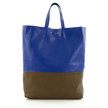 Celine Vertical Bi-Cabas Tote Leather Large