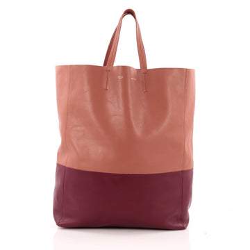 Celine Vertical Bi-Cabas Tote Leather Large