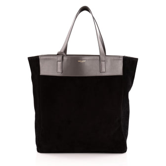 Saint Laurent Reversible North South Shopper Tote Leather