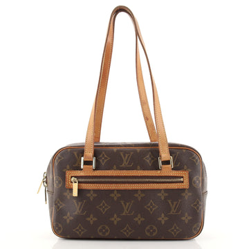 Louis Vuitton Cite Handbag Monogram Canvas MM