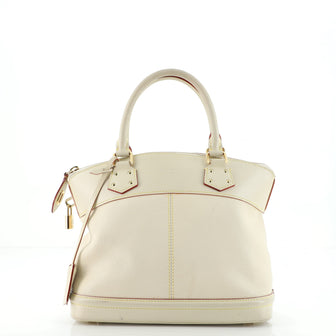 Louis Vuitton Suhali Lockit Handbag Leather PM