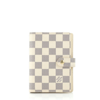Louis Vuitton Ring Agenda Cover Damier PM