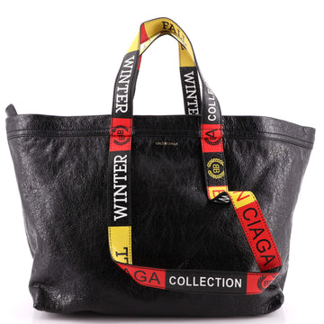 Balenciaga Carry Shopper Tote Leather Large