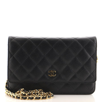Chanel Wallet on Chain Quilted Caviar