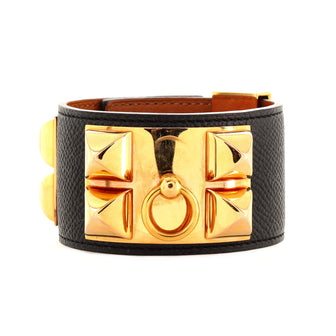 Hermes Collier de Chien Bracelet Leather