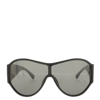 Chanel Shield Sunglassses Quilted Acetate