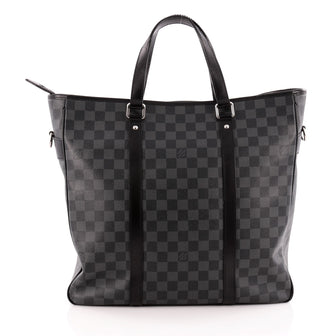 Louis Vuitton Tadao Handbag Damier Graphite MM