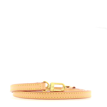 Louis Vuitton Adjustable Shoulder Strap Vachetta Leather 12mm