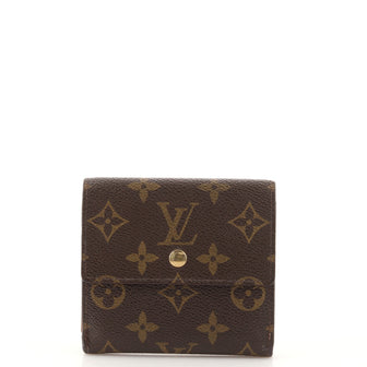 Louis Vuitton Elise Wallet Monogram Canvas