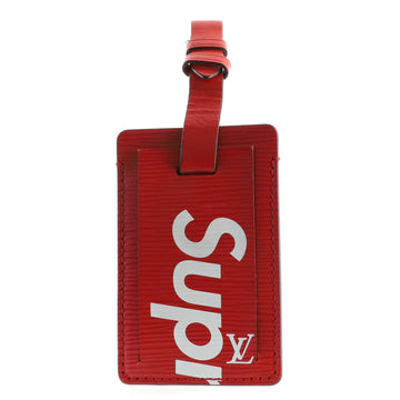 Louis Vuitton Luggage Tag Limited Edition Supreme Epi Leather