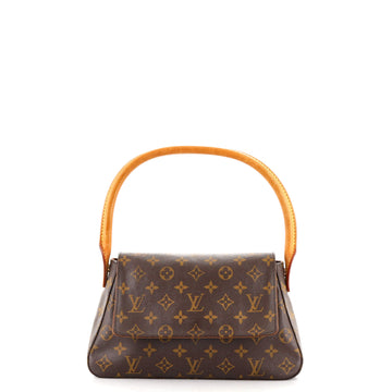 Louis Vuitton Looping Handbag Monogram Canvas Mini