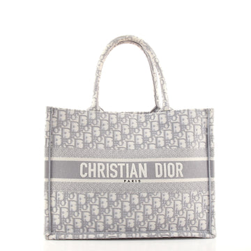 Christian Dior Book Tote Oblique Canvas Small