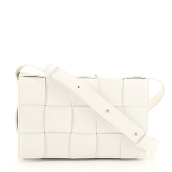 Bottega Veneta Cassette Crossbody Bag Maxi Intrecciato Leather