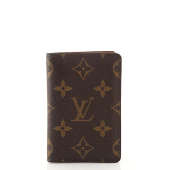 Louis Vuitton Pocket Organizer Monogram Canvas