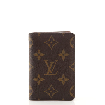 Louis Vuitton Pocket Organizer Monogram Canvas