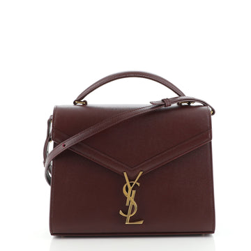 Saint Laurent Cassandra Top Handle Bag Leather Medium