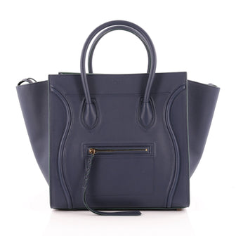 Celine Phantom Handbag Grainy Leather Large